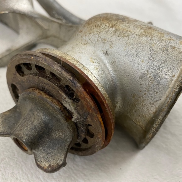 Vintage Climax #51 Food Meat Chopper Grinder Table Clamp W 3 Blades Made In USA - Picture 8 of 9